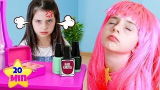 Mimi e Julinha brincam e aprendem sobre o valor da Amizade para crianças