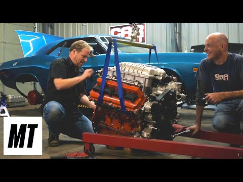 Car Craft Challenger Build Episode 2: Transmission and Fuel System Build | MotorTrend