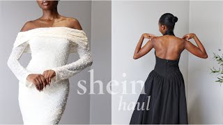shein haul | changing my wardrobe + clean girl aesthetic + seventeen looks + christian stationery 🤍