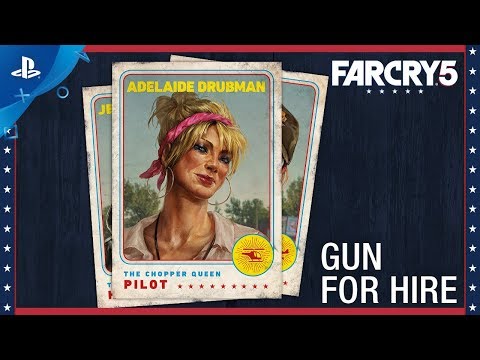 Far Cry 5 - Character Spotlight: Adelaide Drubman ? Gun For Hire | PS4