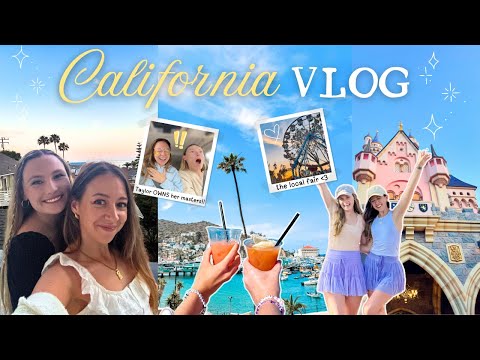 Swifties in SoCal Vlog feat Ally Sheehan☀️ TAYLOR OWNS HER MASTERS, Catalina Island, & Disney Day🫶
