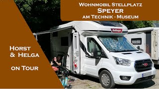 Speyer Caravanpark am Technik Museum / Hotel Speyer im Mai 2025