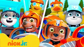 ¡Juguetes de PAW Patrol salvan ROBOTS y detienen a un pato robot! 🤖 (PARTE 2) | Toymation | Nick Jr.