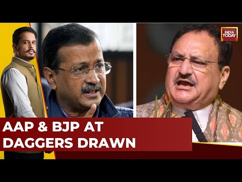 5Live With Shiv Aroor | Delhi Battle Becomes Multi-Front War | BJP, AAP Poster War Intensifies