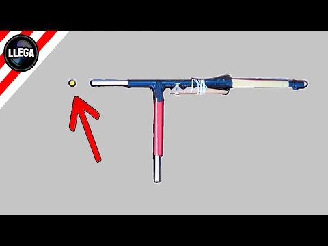 EXPERIMENTO CASERO | Hacemos Un Tirabolas de AIRSOFT