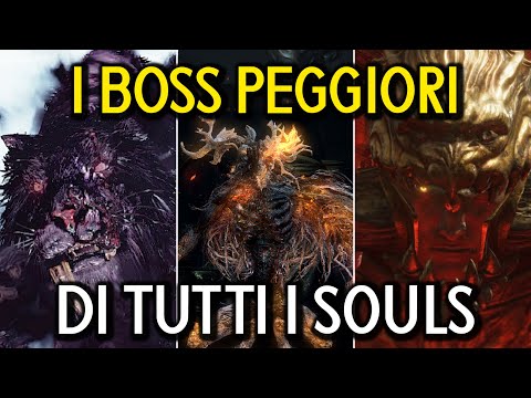 I BOSS PEGGIORI DEI SOULS - Le Dieci Peggiori Bossfight Mai Create da Fromsoftware
