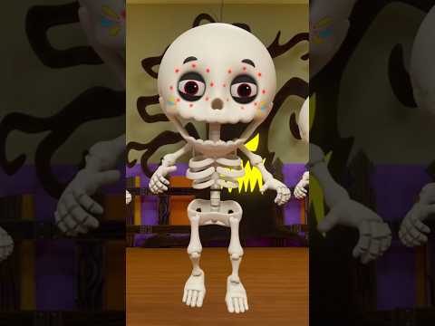 Skeleton Finger, Zombie Finger | Monster Finger Family Song #shorts #happyhalloween #spooky #kidstv