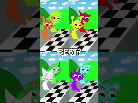 Sprunki - RUN RACE FullPack (Incredibox Sprunki Animation) #animation #sprunki #incredibox