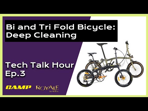 Deep Cleaning your Foldable Bicycle | Tech Talk Hour (with Nic) EP3