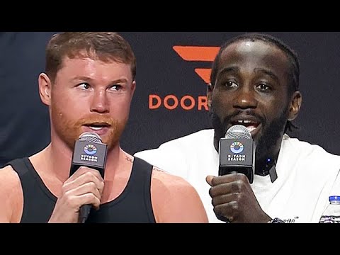 Canelo vs Crawford • FINAL Press Conference & Face Off | “Smashed Face & Broken Bones” 😱🔥