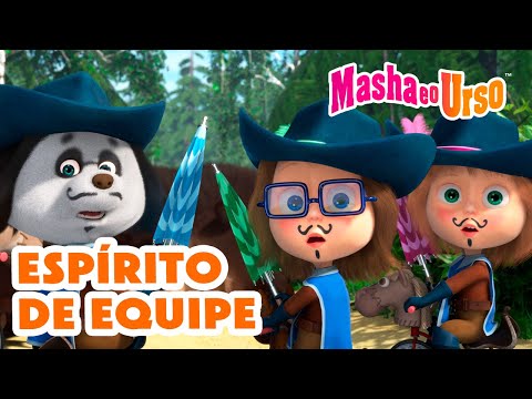 Masha e o Urso 👱‍♀️🐻 🤗 Espírito de equipe 🤗 Coleção de desenhos animados