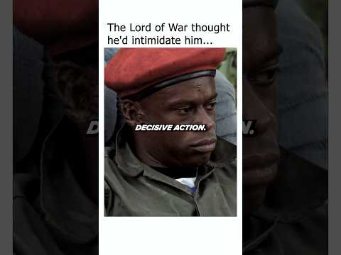 The Lord of War thought he’d intimidate him…😏