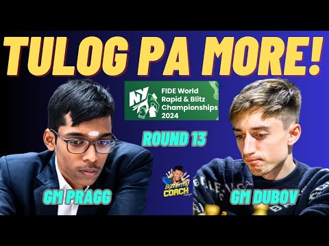 KAKAIBANG DUBOV ITO! PARANG HINDI SYA! Pragg vs Dubov! World Blitz 2024