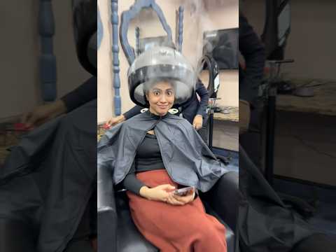 Yashi hair treatment @SuyashVlogs #hairbysanjeev #hairtreatment #suyashvlogs 
