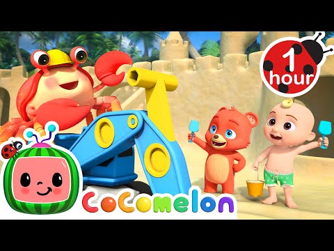 If You're Happy at the Beach! 🏖️| Cocomelon Animal Time - Nursery Rhymes