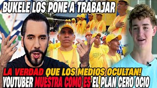 🚨 ASÍ ES LA CARCEL DONDE BUKELE PONE A LOS PRESOS A TRABAJAR🤯 PLAN CERO OCIO EL SALVADOR