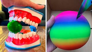 Satisfying & Relaxing Video with Ambient Cozy Music | Try Not to Say WOW #a1