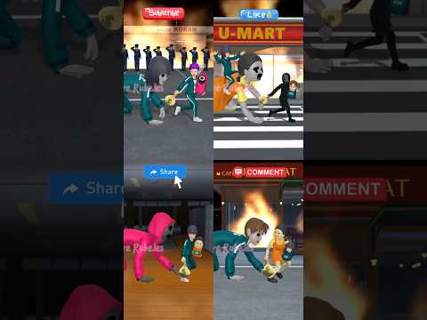 Compilations Peta Peta Run 💀 SAKURA SquidGame #sakuraschoolsimulator #shorts #sakura #ytshorts