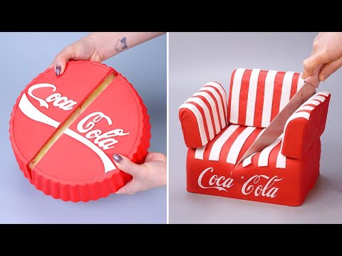 Awesome Coca Cola Cake Decorating You'll Love | My Favorite Chocolate Cake Tutorials