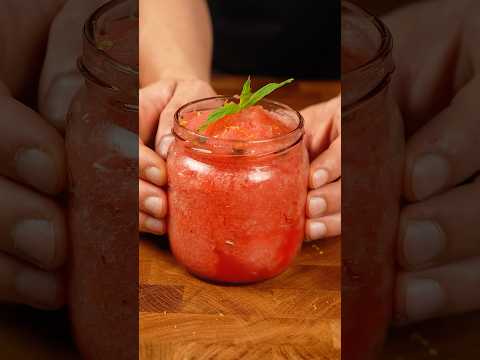 Elinde blender olmayanlar için Karpuz Sorbe 🍉🌝
