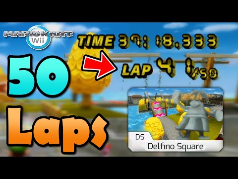 Driving 50 LAPS of Delfino Square Because Nintendo Didn't Add It Again