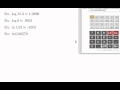 Logarithmic and Exponential Functions