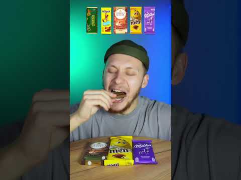 CHOCOLATE MUKBANG  #asmr #mukbang #chocolate #shorts