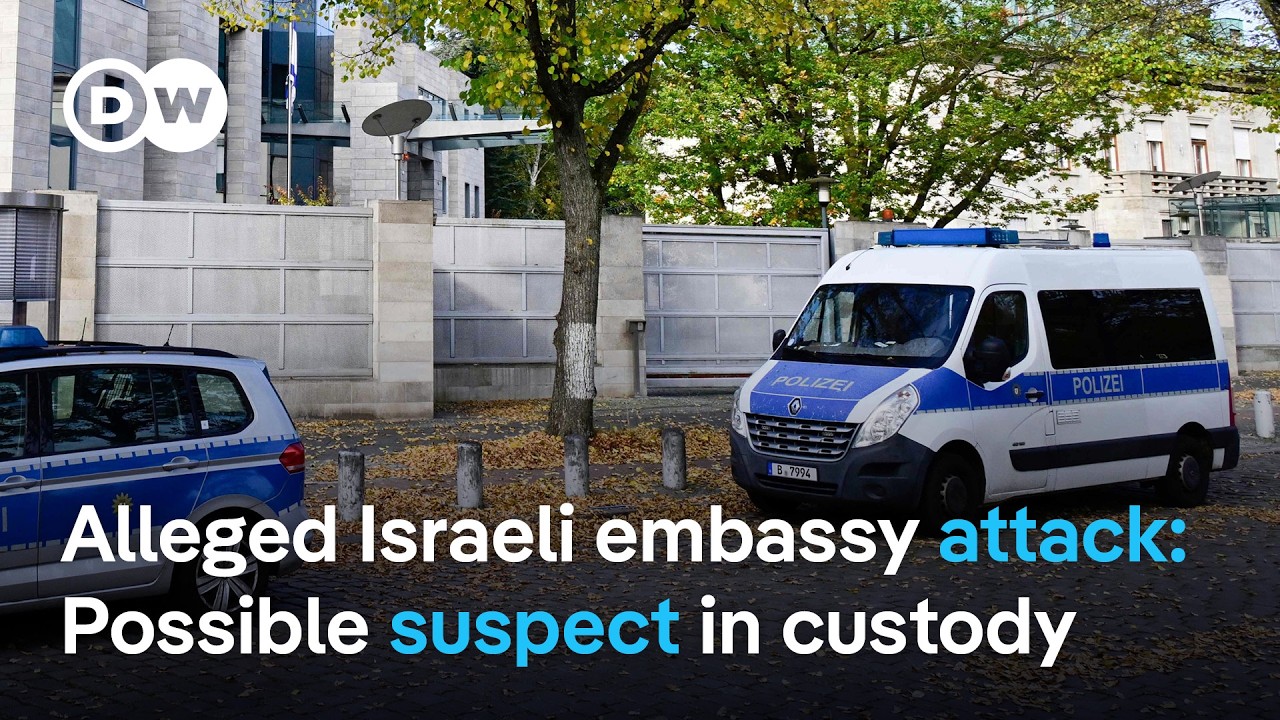 How did authorities uncover the alleged plot to attack Israel’s embassy in Berlin? | DW News