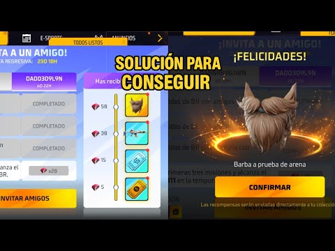 COMO CONSEGUIR LA BARBA APRUEBA DE ARENA SOLUCIÓN INVITA A UN  VIEJO AMIGO MÉTODO RÁPIDO FF LATAM