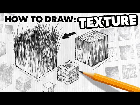 How To Draw: TEXTURE (easy & beginner friendly)