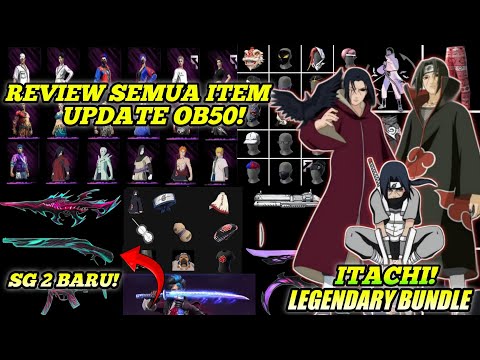 REVIEW TOP ITEM UPDATE OB50! SKIN SG 2 TERBARU,KATANA LOBBY,BONUS TOP UP SELANJUTNYA - Free fire