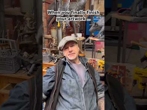 This or finding that long lost tool😅 #art #artist #sculpture #sculptor