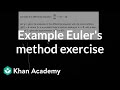 Euler's Method and Differential Equations