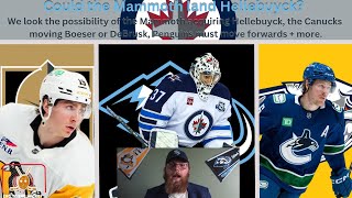NHL Trade Rumours: Hellebuyck to Mammoth, Penguins moving forward, Boeser trade + more? 