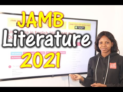 JAMB CBT Literature in English 2021 Past Questions 1 - 16