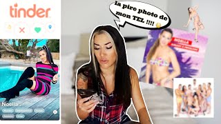 Je fouille mon IPHONE - je sors des photos Tv réalité de moi *génant*