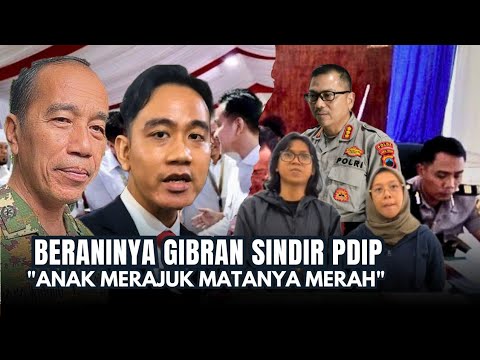 6 Polisi Diduga Intimidasi Sukatani Kasusnya Dilimpahkan Ke Mabes Polri,Gibran Krtik PDIP