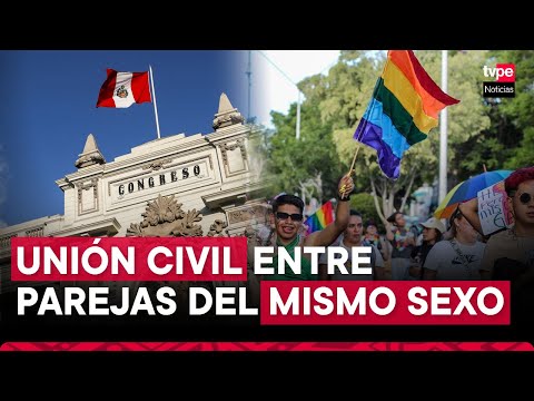 Congreso: Comisión de Justicia aprueba unión civil entre parejas del mismo sexo