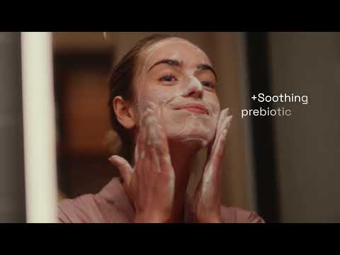 The cream to foam cleanser that helps hydrate and soothe the skin barrier. Nice.