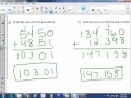 Adding and Subtracting Decimals Mastery