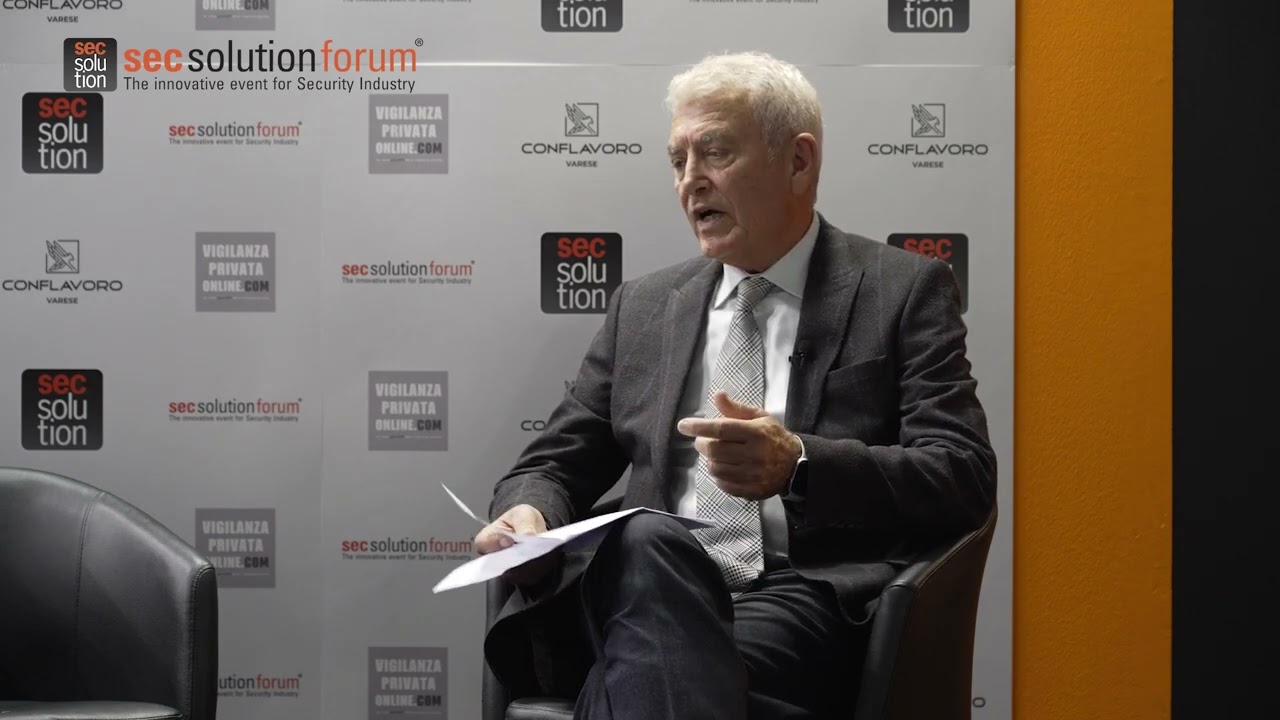 secsolutionforum a Sicurezza 2025 con Antonio Romano, Presidente di AssoCyber