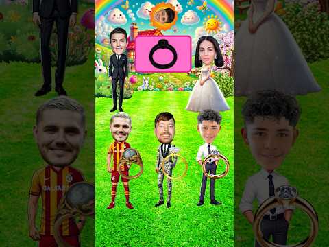 Yüzüğüm kimde?😭😡🥺 Icardi, Ronaldo, Mr. Beast, Jr. Ronaldo