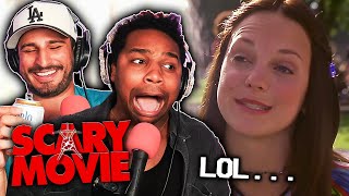 drunk watching Scary Movie (it's OFFENSIVE!)