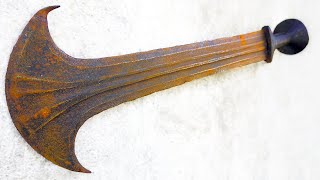 Restoration of an Antique Ikakalaka - Traditional African Weapon