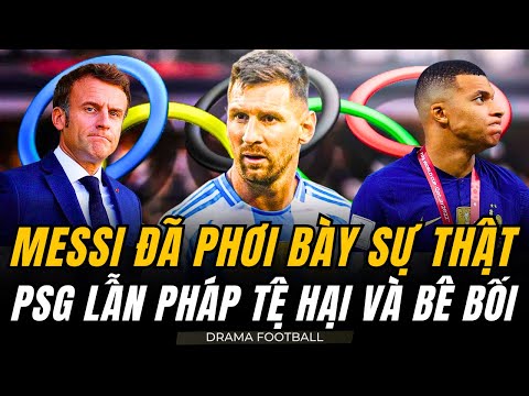 GIỜ THÌ AI CŨNG TIN MESSI : KHÔNG CHỈ PSG MÀ CẢ PHÁP ĐỀU QUÁ TỆ VỚI KÌ OLYMPIC BÊ BỐI NHẤT LỊCH SỬ