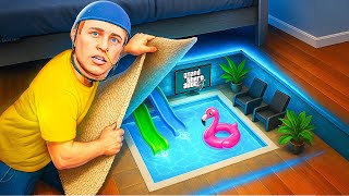 Jeffy builds a SECRET ROOM In GTA 5!