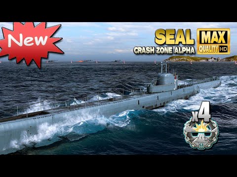 New submarine Seal with 4 devastating strikes   World of Warships