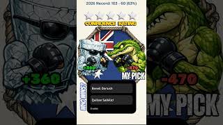 UFC Beneil Dariush vs. Quillan Salkilld Quick Fight Pick #ufc #shorts