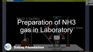 Preparation of NH3 gas in Laboratory