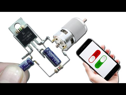 DIY - Mobile Control Smart Fan || Homemade